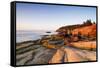 Marine Landscape in Acadia, Park Loop Road, Acadia National Park, Maine-Mircea Costina-Framed Stretched Canvas