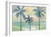 Marine Layer Palms Crop-Silvia Vassileva-Framed Art Print