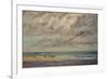 Marine - Les Equilleurs-Gustave Courbet-Framed Giclee Print