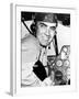 Marine Lieutentant Tyrone Power at the Naval Air Training Center in Corpus Christi, Texas, May 1944-null-Framed Photo