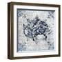 Marine Life Indigo 2-Kimberly Allen-Framed Art Print