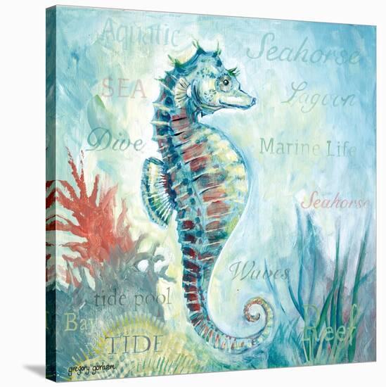 Marine Life Motif I-Gregory Gorham-Stretched Canvas