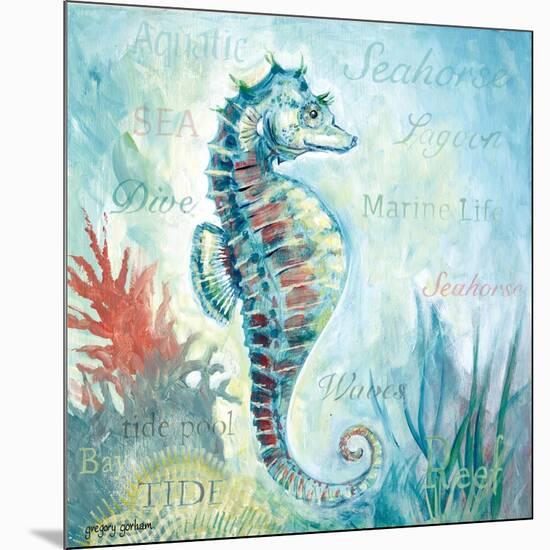 Marine Life Motif I-Gregory Gorham-Mounted Art Print