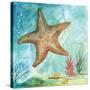 Marine Life Motif II-Gregory Gorham-Stretched Canvas