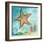 Marine Life Motif II-Gregory Gorham-Framed Art Print