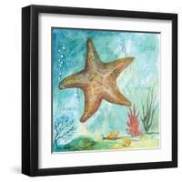 Marine Life Motif II-Gregory Gorham-Framed Art Print