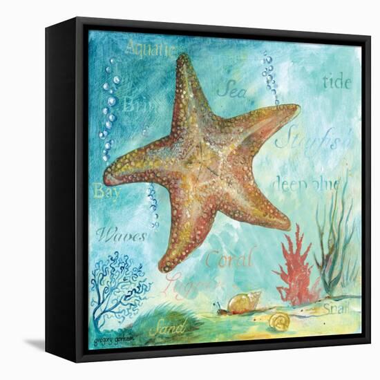 Marine Life Motif II-Gregory Gorham-Framed Stretched Canvas