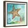 Marine Life Motif II-Gregory Gorham-Framed Art Print