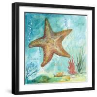 Marine Life Motif II-Gregory Gorham-Framed Art Print