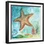 Marine Life Motif II-Gregory Gorham-Framed Art Print