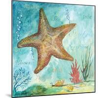 Marine Life Motif II-Gregory Gorham-Mounted Art Print