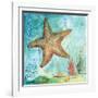 Marine Life Motif II-Gregory Gorham-Framed Art Print