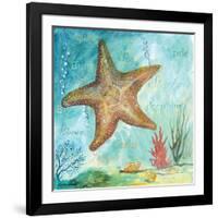 Marine Life Motif II-Gregory Gorham-Framed Art Print