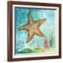 Marine Life Motif II-Gregory Gorham-Framed Art Print