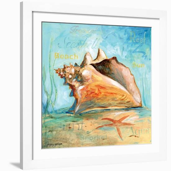 Marine Life Motif III-Gregory Gorham-Framed Art Print