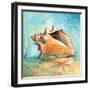 Marine Life Motif III-Gregory Gorham-Framed Art Print