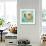 Marine Life Motif IV-Gregory Gorham-Framed Art Print displayed on a wall