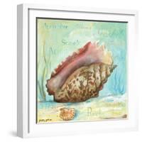 Marine Life Motif V-Gregory Gorham-Framed Art Print