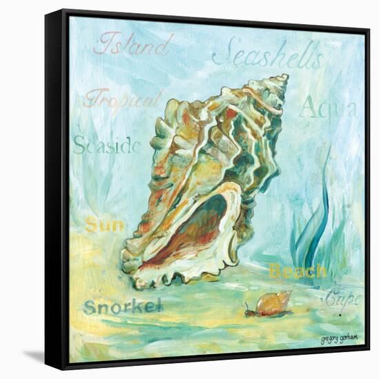 Marine Life Motif VI-Gregory Gorham-Framed Stretched Canvas