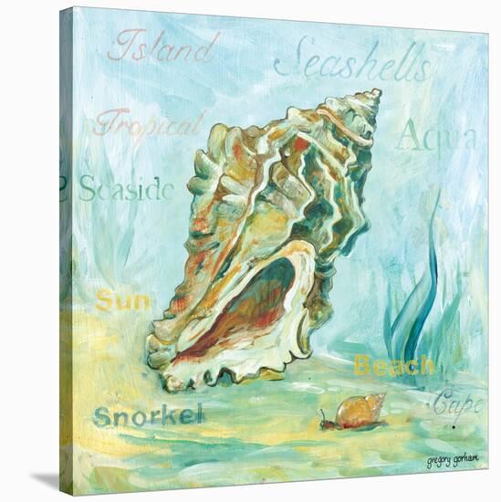 Marine Life Motif VI-Gregory Gorham-Stretched Canvas