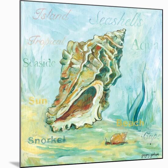 Marine Life Motif VI-Gregory Gorham-Mounted Art Print