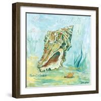 Marine Life Motif VI-Gregory Gorham-Framed Art Print