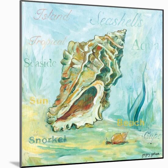 Marine Life Motif VI-Gregory Gorham-Mounted Art Print