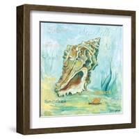 Marine Life Motif VI-Gregory Gorham-Framed Art Print