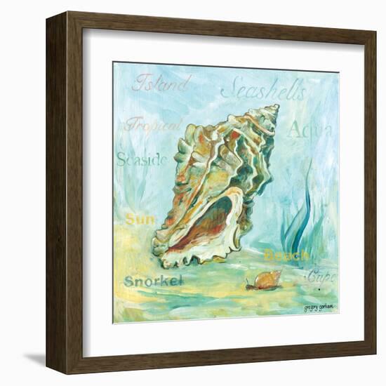 Marine Life Motif VI-Gregory Gorham-Framed Art Print