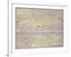 Marine near Etretat, 1882 (Oil on Canvas)-Claude Monet-Framed Giclee Print