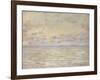 Marine near Etretat, 1882 (Oil on Canvas)-Claude Monet-Framed Giclee Print