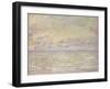 Marine near Etretat, 1882 (Oil on Canvas)-Claude Monet-Framed Giclee Print