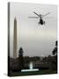 Marine One, with President Barack Obama Aboard, Leaves the White House in Washington-null-Stretched Canvas