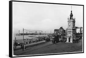 Marine Parade Margate Kent-null-Framed Stretched Canvas