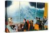 Marine Room, La Jolla, California-null-Stretched Canvas