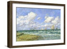 Marine Scene, 1894-Eug?ne Boudin-Framed Giclee Print