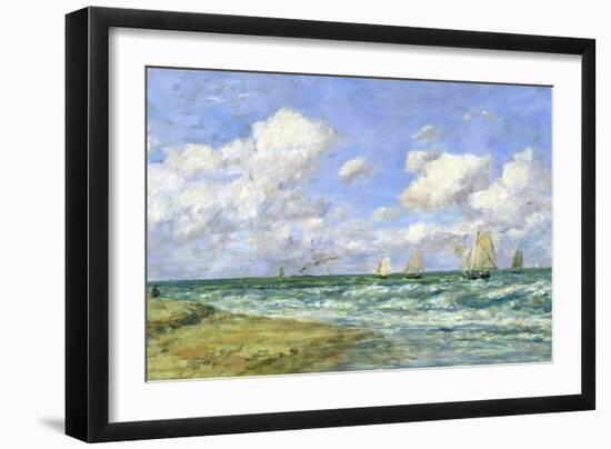 Marine Scene, 1894-Eug?ne Boudin-Framed Giclee Print