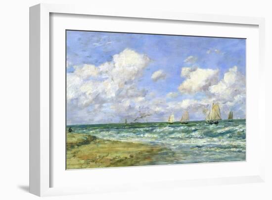 Marine Scene, 1894-Eug?ne Boudin-Framed Giclee Print