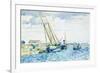 Marine Scene (Boats near Venice), 1903-Henri-Edmond Cross-Framed Giclee Print