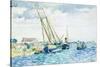 Marine Scene (Boats near Venice), 1903-Henri-Edmond Cross-Stretched Canvas