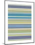 Marine Stripes-Denise Duplock-Mounted Art Print