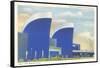 Marine Transportation Building, New York World's Fair, 1939-null-Framed Stretched Canvas