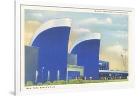 Marine Transportation Building, New York World's Fair, 1939-null-Framed Art Print