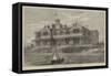 Marine Villa for the King of the Belgians at Ostend-null-Framed Stretched Canvas