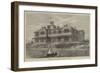 Marine Villa for the King of the Belgians at Ostend-null-Framed Giclee Print