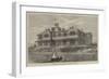 Marine Villa for the King of the Belgians at Ostend-null-Framed Giclee Print