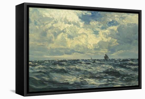 Marine-Henry Moore-Framed Stretched Canvas