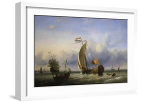 Marine-Abraham Storck-Framed Giclee Print