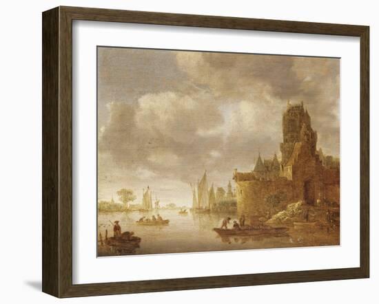 Marine-Jan Van Goyen-Framed Giclee Print