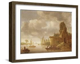 Marine-Jan Van Goyen-Framed Giclee Print